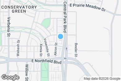 Map image of the property - 4976 Akron St
