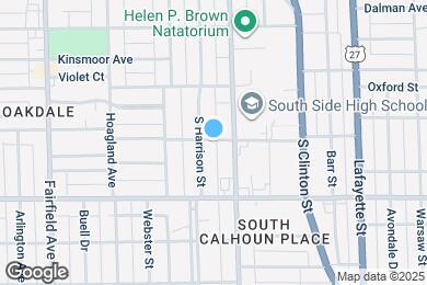 Map image of the property - 119 W Oakdale Dr