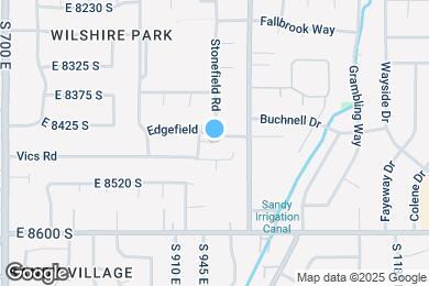 Map image of the property - 8457 S 935 E