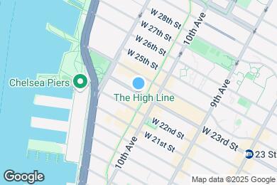 Map image of the property - 535 W 23rd St