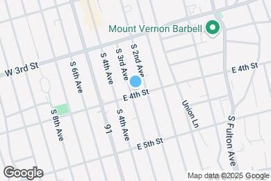 Map image of the property - 21 E 4th St