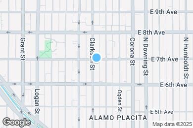 Map image of the property - 682 N Clarkson St