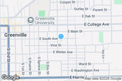 Map image of the property - 510 E South Ave