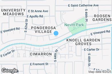 Map image of the property - 4348 E Maldonado Dr