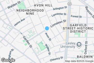 Map image of the property - 36 Linnaean St