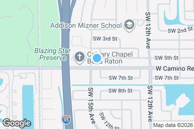 Map image of the property - 1415 W Camino Real