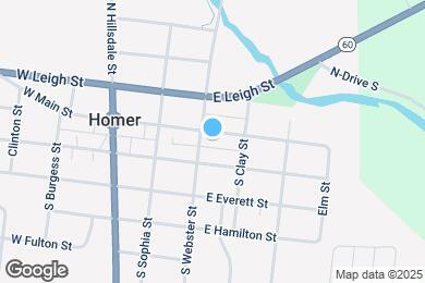 Map image of the property - 203 E. Main St.