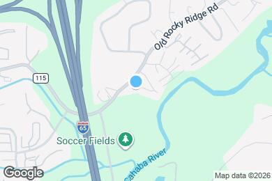 Map image of the property - 1309 Riverford Cir