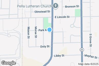 Map image of the property - 608 S Madison St