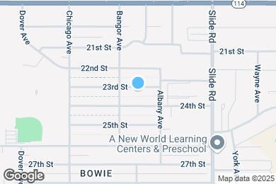 Map image of the property - 5313 23rd St