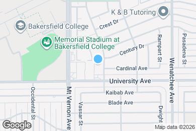 Map image of the property - 3600 Dana St