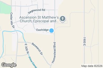 Map image of the property - 1672 E 450 N