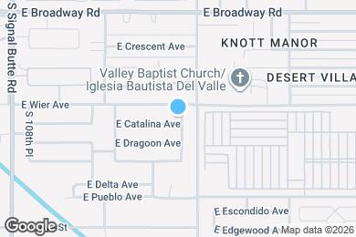 Map image of the property - 11142 E Catalina Ave