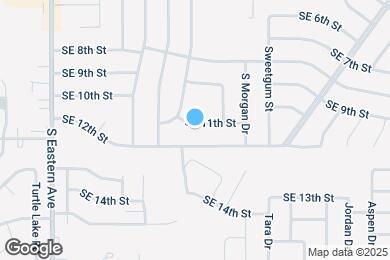 Map image of the property - 1100 SE 11th St