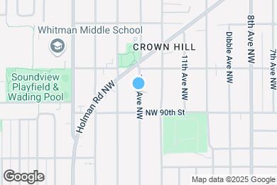 Map image of the property - 9027 13th Ave NW
