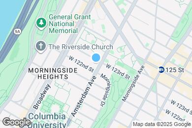 Map image of the property - 1270 Amsterdam Ave