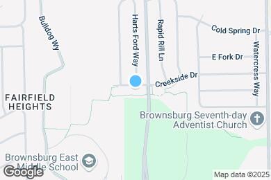 Map image of the property - 1465 Creekside Dr
