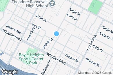 Map image of the property - 640 S Mott St