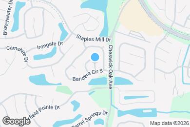 Map image of the property - 8515 Iron Mill Ct