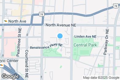Map image of the property - 240 Renaissance Pkwy NE
