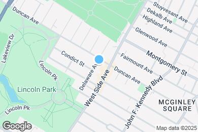 Map image of the property - 170 Delaware Ave