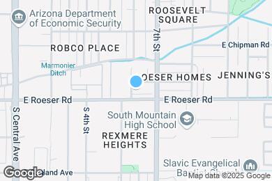 Map image of the property - 610 E Dekalb Ln