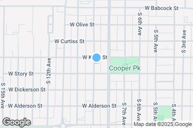 Map image of the property - 410 S 9th Ave