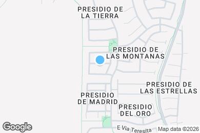 Map image of the property - 65 W Camino Rio Cebolla