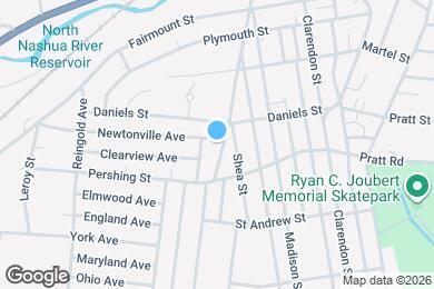 Map image of the property - 6 Newtonville Ave