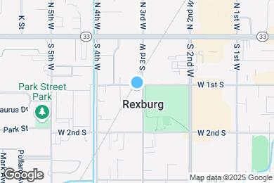 Map image of the property - 106 S 3rd W