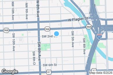 Map image of the property - Modern Miami Home Near Downtown & Brickell