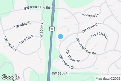Map image of the property - 19955 SW 96th Ln