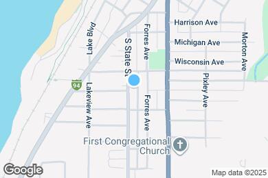 Map image of the property - 1623 S State St