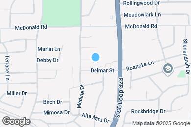 Map image of the property - 2513 Memory Ln