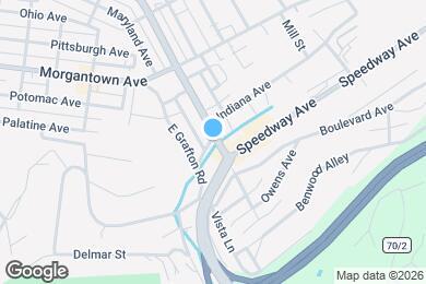 Map image of the property - 945 E Park Ave