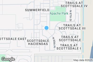 Map image of the property - 984 N 85th Pl