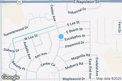 Map image of the property - 1 Eucalyptus St