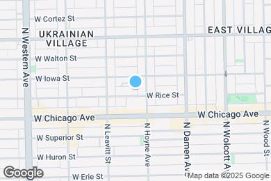 Map image of the property - 2114 W Rice St