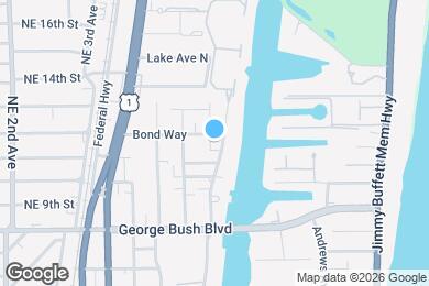 Map image of the property - 1000 Palm Trail