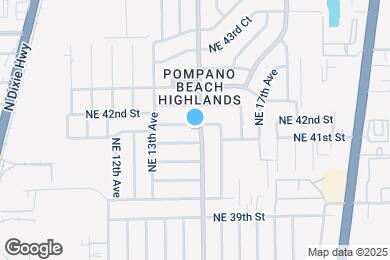 Map image of the property - 1430 NE 41st Dr