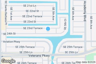 Map image of the property - 411 SE 24th St