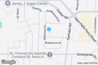Map image of the property - 3 Edgestone Ct