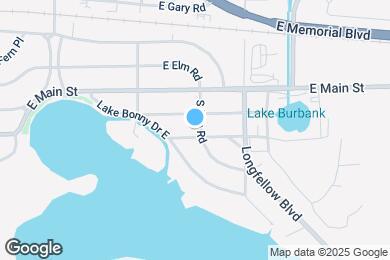 Map image of the property - 215 S Elm Rd