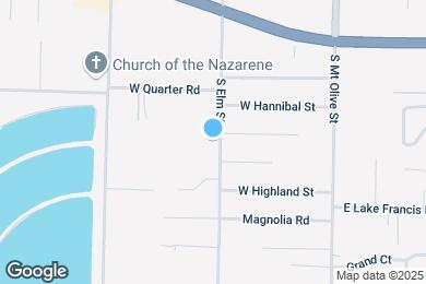 Map image of the property - 2010 S Elm St