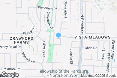 Map image of the property - 10313 Stoneside Ct