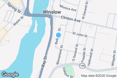 Map image of the property - 20 Bellevue St