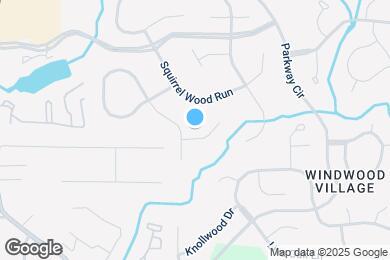 Map image of the property - 6857 Robinwood Trail