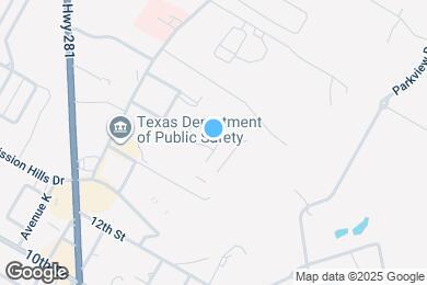 Map image of the property - 701 Claremont Pkwy