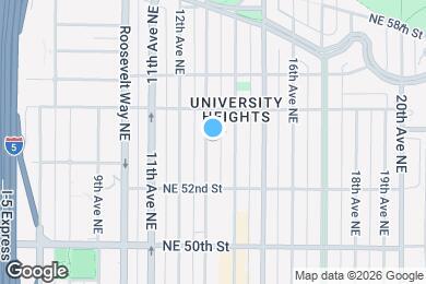 Map image of the property - 5240 Brooklyn Ave NE