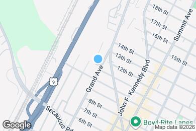 Map image of the property - 1103 Grand Ave